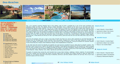 Desktop Screenshot of goa-beaches.com